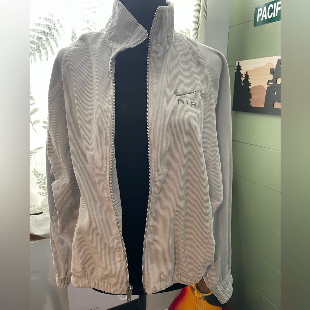 Gray Nike Air Full Zip Jacket